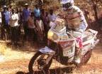Edi Orioli sur XTZ850 - Dakar 1996